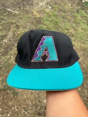 Vintage Arizona Diamondbacks ANNCO MLB Snapback Hat